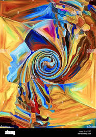 Abstract perception image